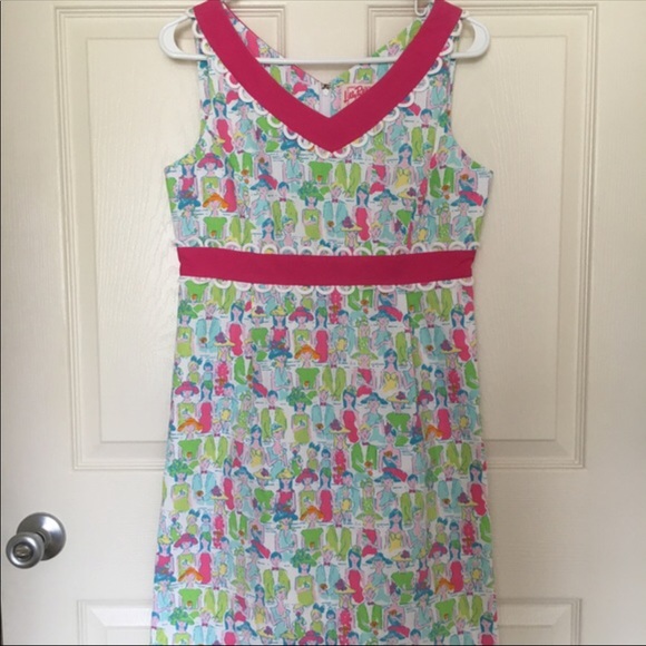 Lilly Pulitzer Giddy Up Del Mar Shift - Picture 3 of 3